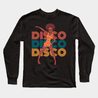 DISCO GIRL Long Sleeve T-Shirt